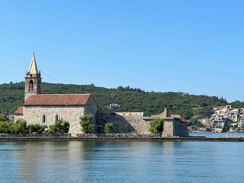 Kotor: Our Lady of the Rocks and Blue Cave Group Boat Tour - Swimming and snorkeling near the cave