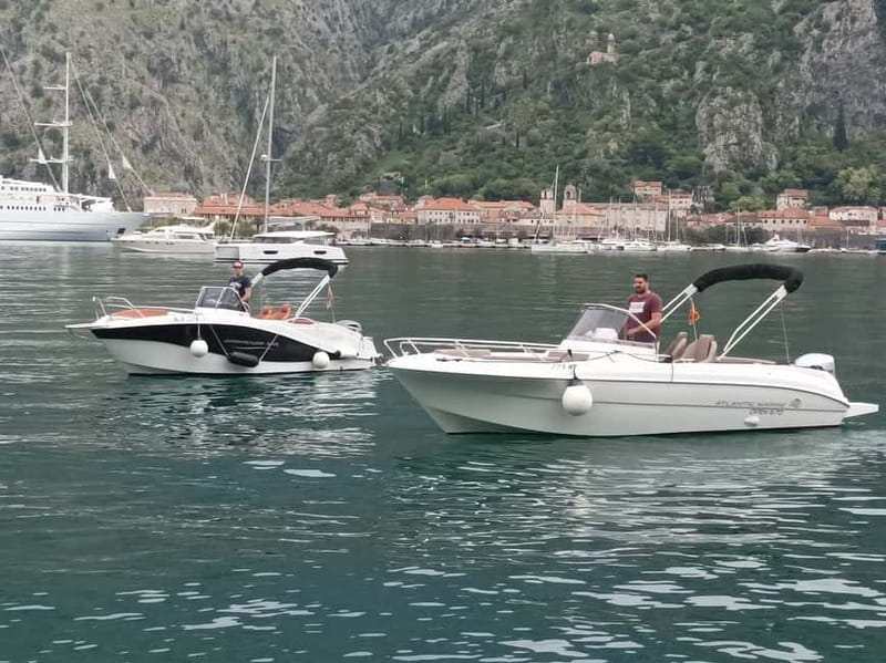 Kotor: Speedboat Tour to Blue Cave and Our Lady of the Rocks - The first ride past Perast