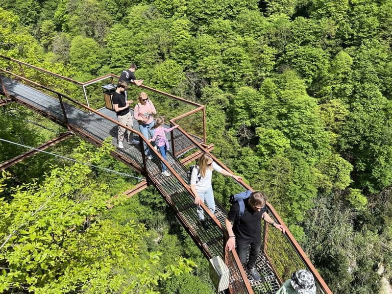 Kutaisi: Martvili & Okatse Canyons & Prometheus Cave Tour - Key points to know before you go