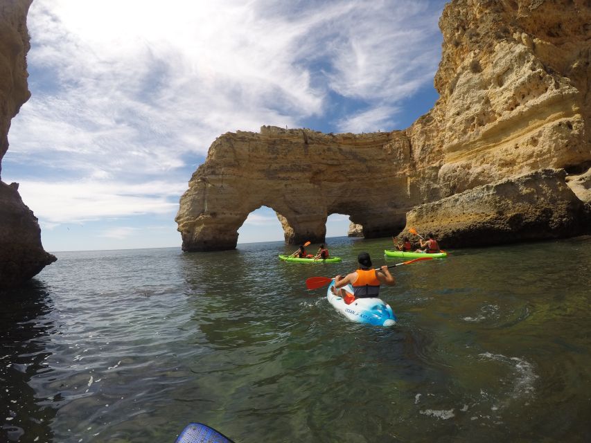 Lagoa: Benagil Caves Kayaking Tour - Paddling along the Algarve coast