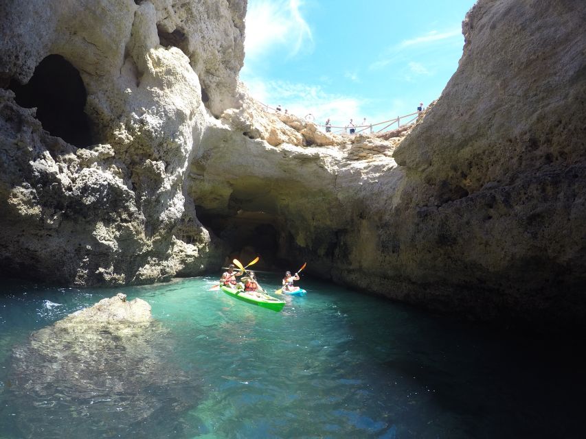 Lagoa: Benagil Caves Kayaking Tour - Arriving at Benagil Cave