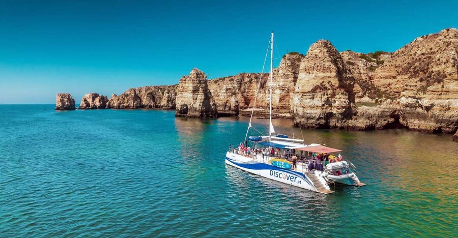 Lagos: Brunch and Benagil Caves - Ponta da Piedade is the visual high point