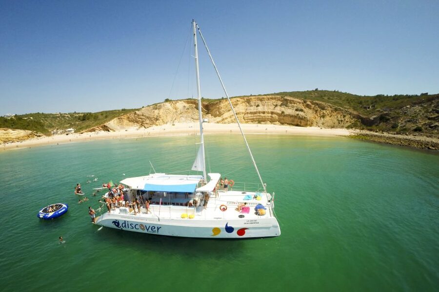Lagos: Piedade Caves & Coastline - Catamaran - Seeing Ponta da Piedade without a cramped boat