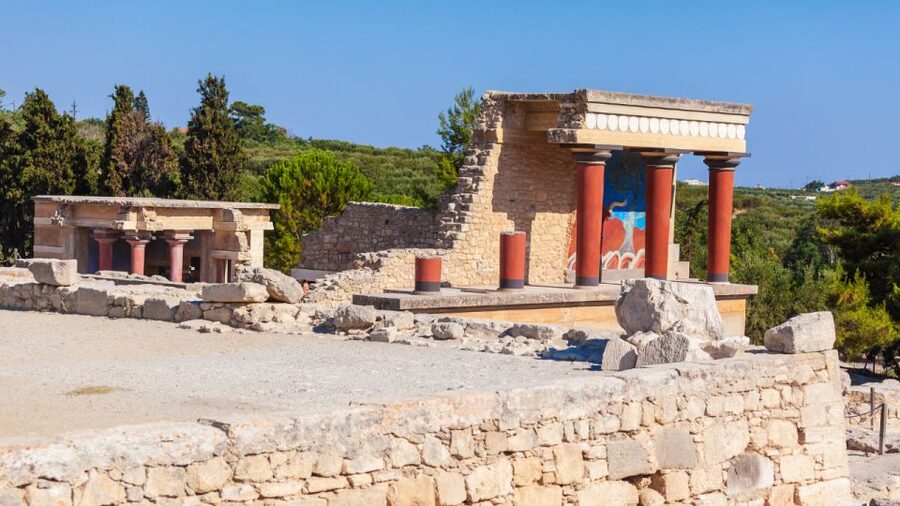 Lassithi, Zeus Cave, Olive Mill Farm & Knossos Combo Tour - Lyrakis Family Olive Mill and the long lunch stop