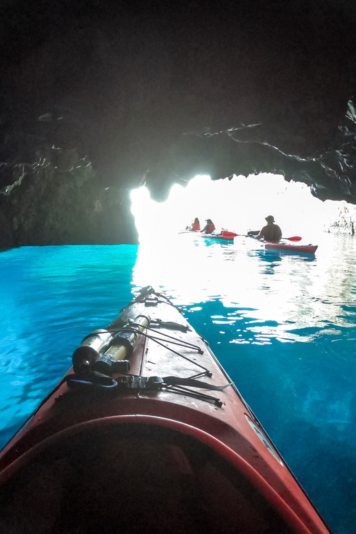 Lefkada: Blue Cave Kayak Tour with a Taste of Greece - Who should book this Lefkada kayak tour?