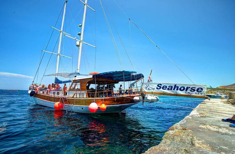 Malta: Comino, Santa Maria Bay, Blue Lagoon & Sea Caves Tour - A Traditional Gullet Instead of a Giant Ferry