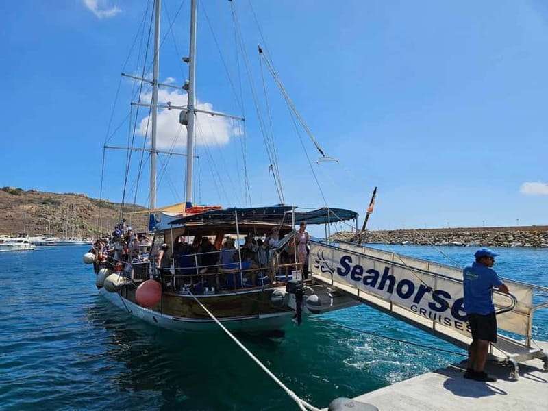 Malta: Comino, Santa Maria Bay, Blue Lagoon & Sea Caves Tour - Gozo Harbor and the Ten-Minute Photo Stop