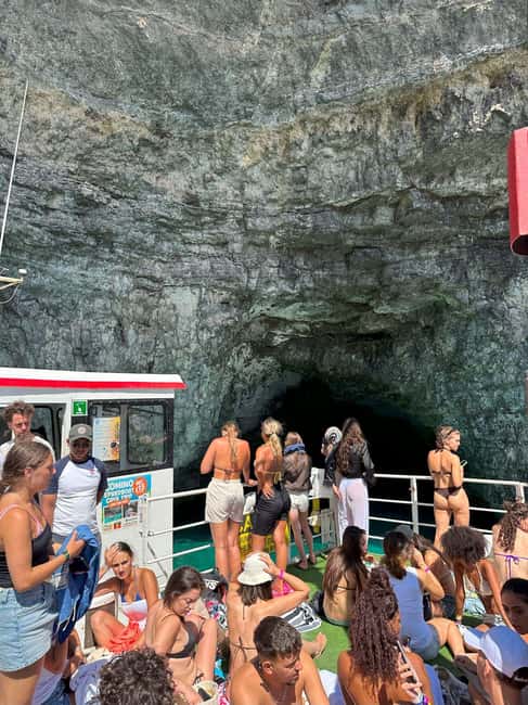 Malta: Gozo, Comino, Blue & Crystal Lagoon, & Caves Cruise - Blue Lagoon: clear water, crowds, and a very good slide