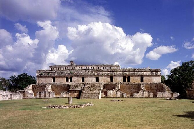 Merida : Guided tour of Uxmal, Kabah and Cenote with Lunch - Transport, pickup, and group size