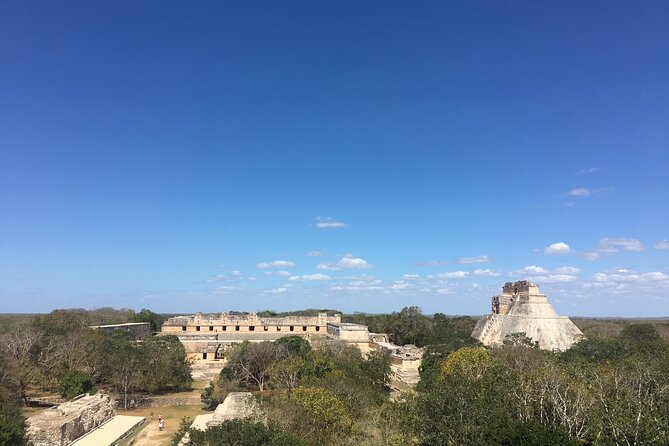 Merida : Guided tour of Uxmal, Kabah and Cenote with Lunch - Walking, heat, and physical demands