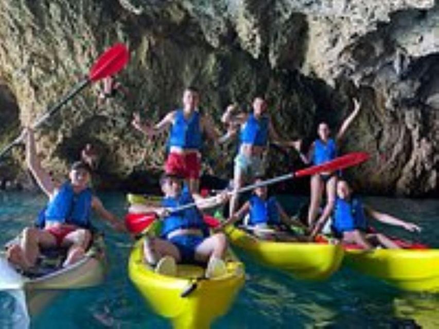Moraig: Kayak Excursion to Moraig & Cave peces-testos - Who should book this experience