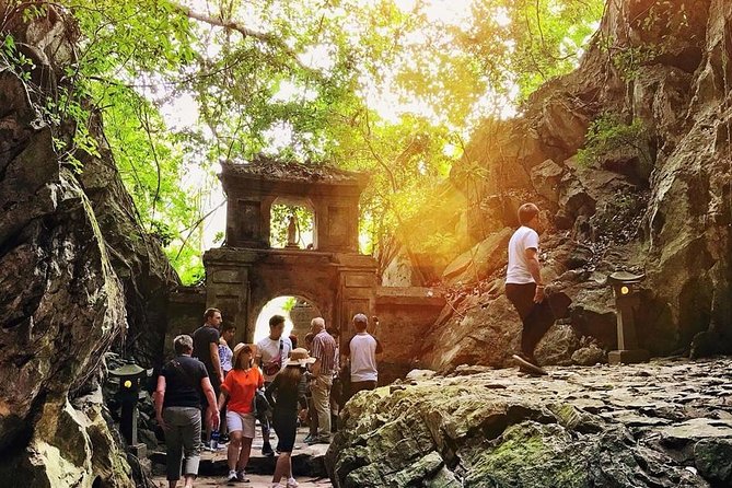 Morning Small group to Marble Mountains - Am Phu Cave - Monkey Mountain - Climbing the 146 steps to Xa Loi Tower