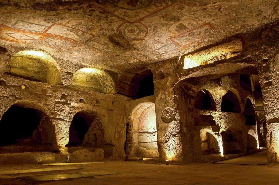 Naples: Catacombs of San Gennaro Entry Ticket & Guided Tour - The 4th-century expansion and Basilica of Saint Agrippinus
