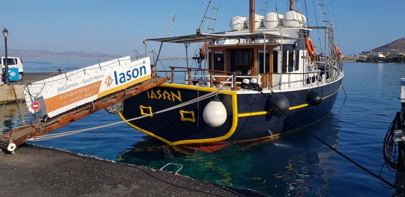Naxos: Rina Cave-Koufonisi Cruise & Rina Cave Swim with BBQ - Ano Koufonissi gives you time on land