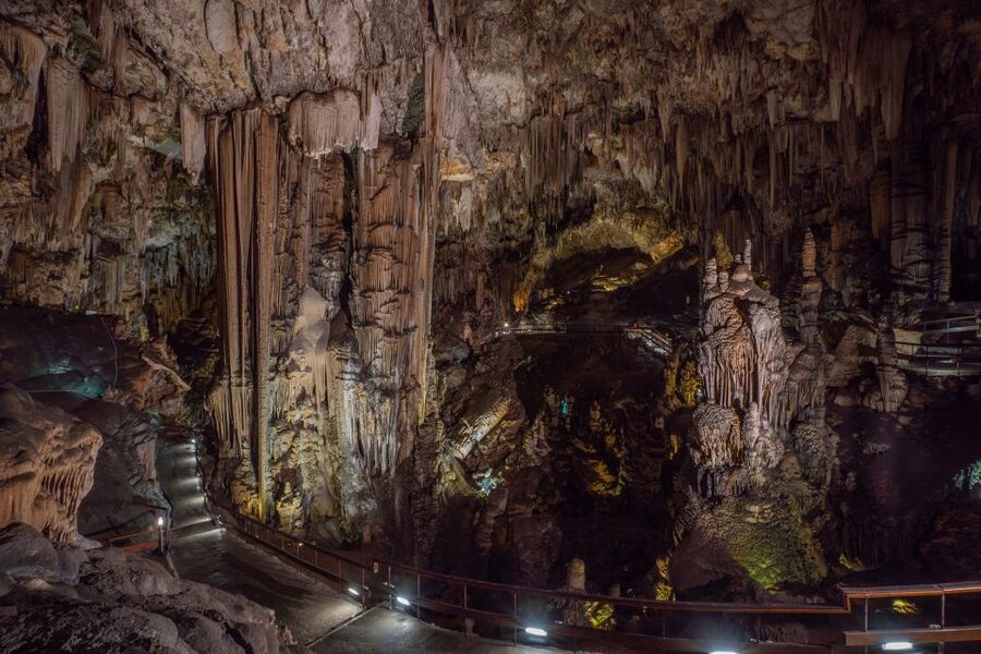 Nerja: Caves of Nerja Entry Ticket with Audio Guide - The Cataclysm Room and the giant central column