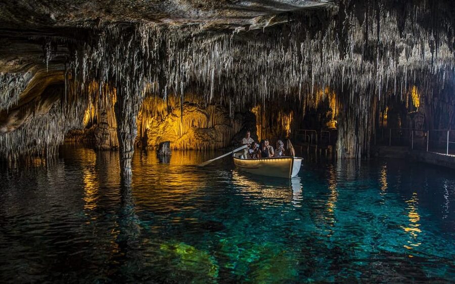 Palma: Caves of Drach Entrance, Music Concert, and Boat Trip - Walking the 320-step route inside the caves