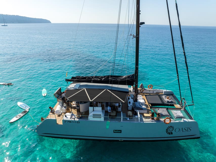 Palma: Cueva Verde and Cala Vella Catamaran Cruise with BBQ - Cueva Verde, the first swim stop