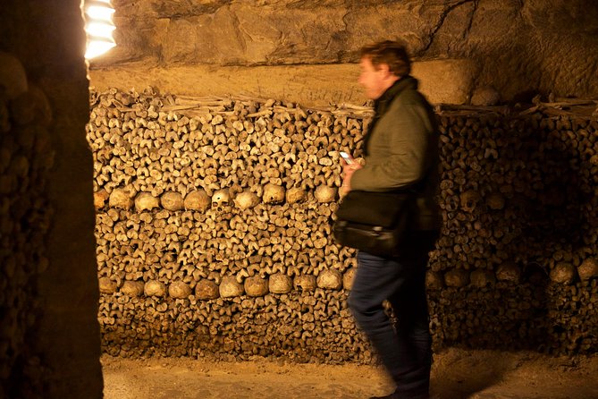 Paris Catacombs Tour - From city street to underground cemetery