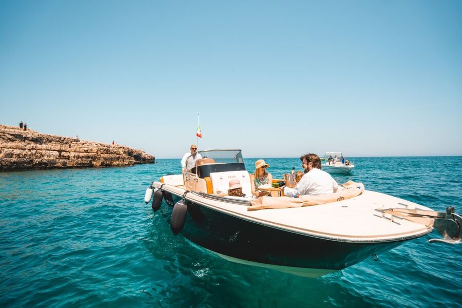 Polignano a Mare: Boat Cruise to Scenic Caves with Prosecco - What the boat experience feels like