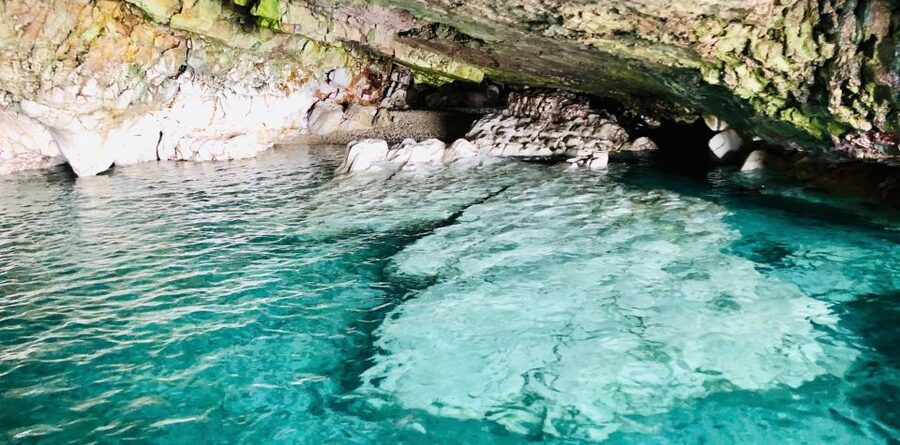 Polignano a Mare: Boat Trip, Swim & Cave with Aperitif - The swim stop in clear blue water