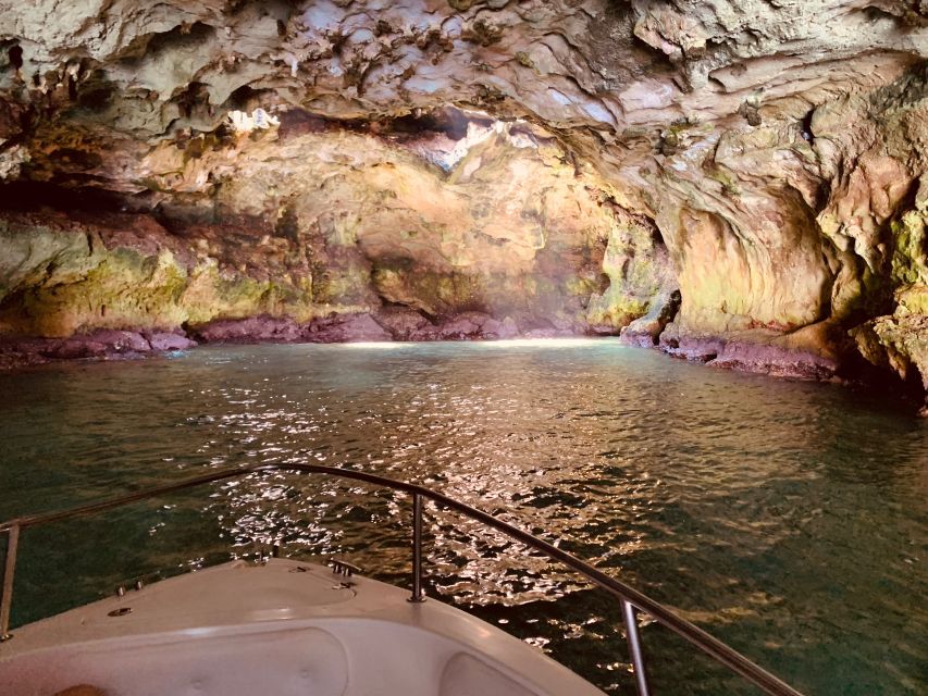 Polignano a Mare: Cave Boat Tour with Aperitif - Arcivescovado, Hermit’s Rock, and Port’Alga