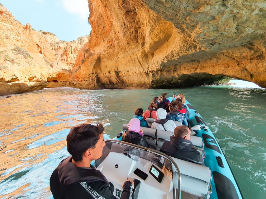 Portimão: Benagil Cave and Praia de Marinha Boat Tour - Portimão to the first coastal formations