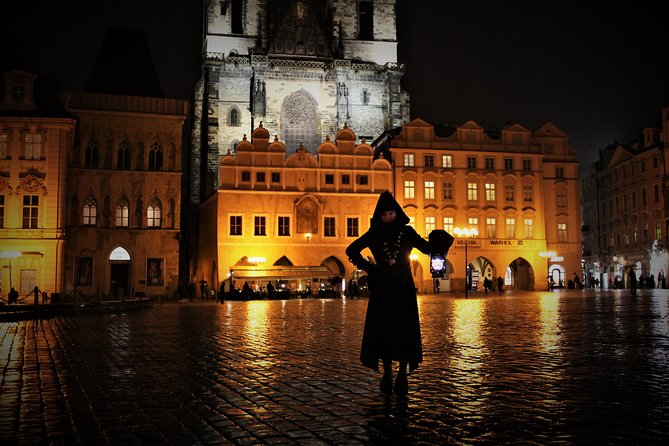 Prague Ghosts, Legends, Medieval Underground and Dungeon Tour - Prague’s dark side begins near the Old Town Square