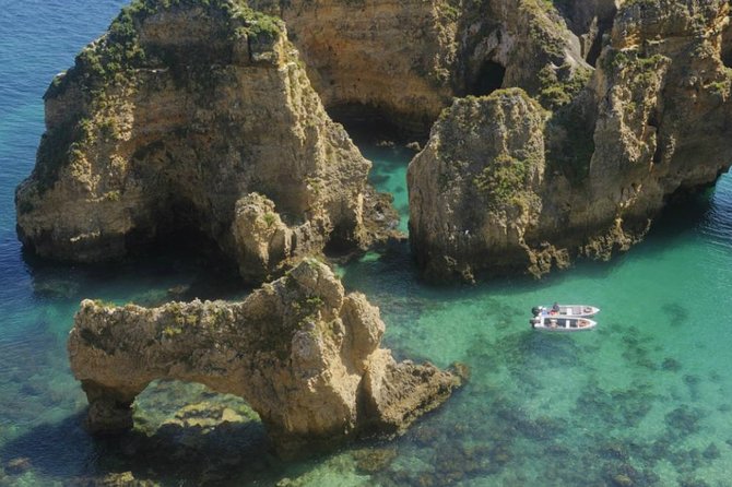 Private Algarve: Benagil Caves, Lagos Cliffs & Hidden Beaches - Algar Seco and the Boneca Cave
