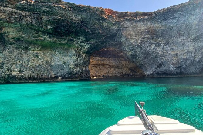 Private Boat Tour to Blue Lagoon Comino Caves and Gozo - Crystal Lagoon offers a quieter first swim