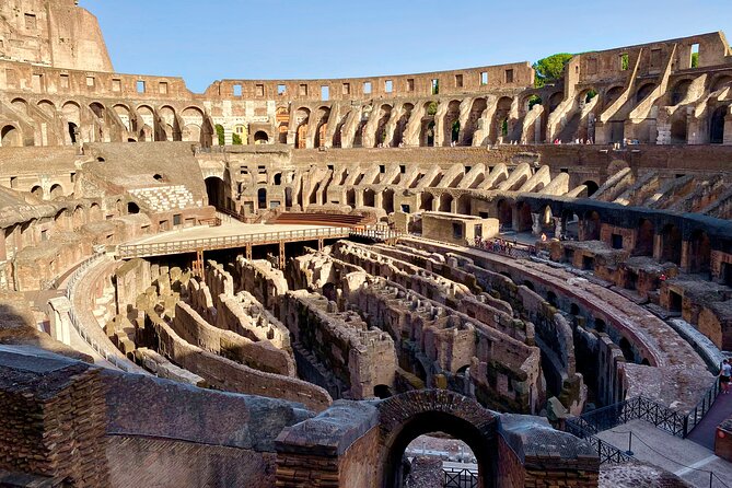Private Guided Tour of Colosseum Underground OR Arena and Forum - From the Arch of Constantine to the Roman Forum
