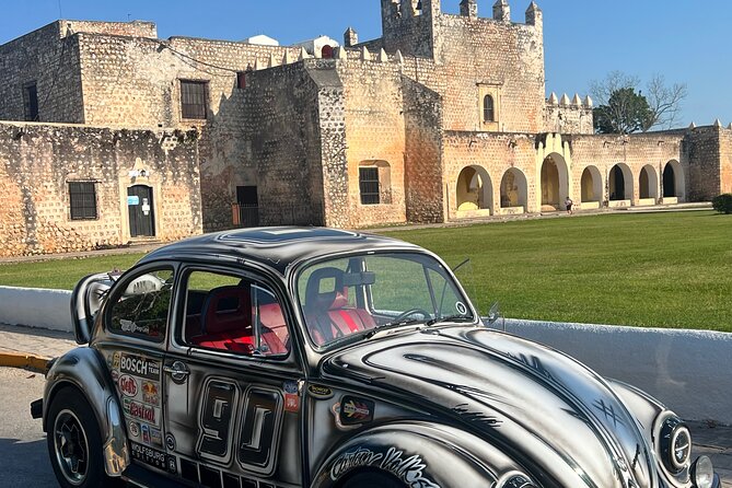 Private VW Beetle Tour to Chichen Itza, Cenote & Valladolid - Key points at a glance