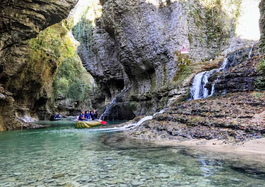 Prometheus Cave, Martvili & Okatse Canyon from Kutaisi - Starting in Kutaisi and settling into the van
