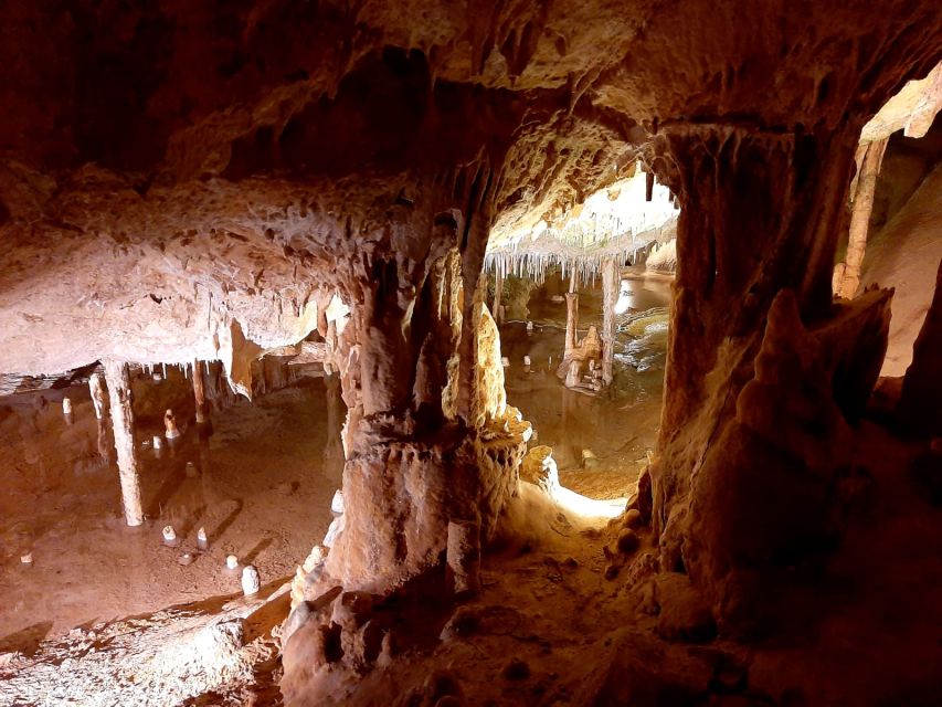 Puerto de San Miguel: Can Marçá Cave Guided Tour with Entry - Can Marçá Cave, an old smuggling hideout above San Miguel Port