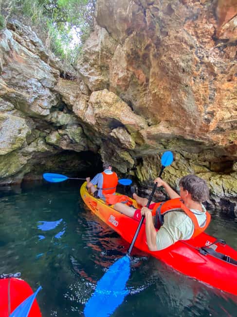 Pula: Cave Kayak Tour, Snorkeling and Island Jumping - Snorkeling in clear Adriatic water