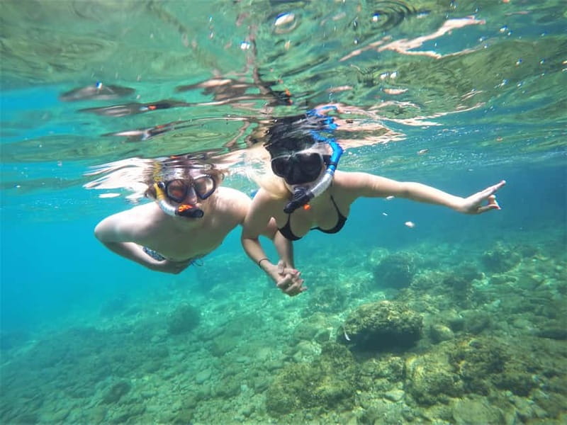Pula: Cave Kayak Tour, Snorkeling and Island Jumping - Three islands, one useful rest stop