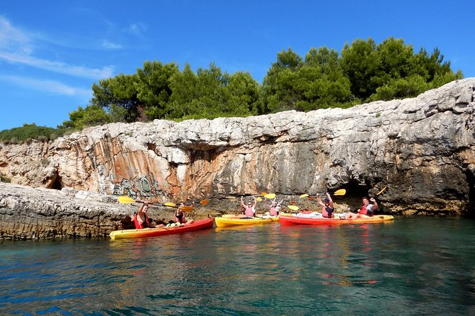 Pula Kayak, Cliffs & Snorkeling Adventure - Snorkeling, swimming, and underwater photos