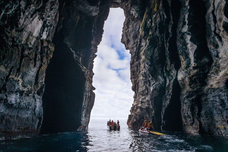 Rabo de Peixe: Cave Boat Tour on The North Coast - The surfer’s beach and Moinhos Beach