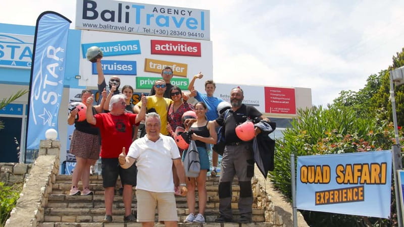 Rethymno Bali & Panormo:Quad Safari & visit Cave 57km 4hours - Key points at a glance