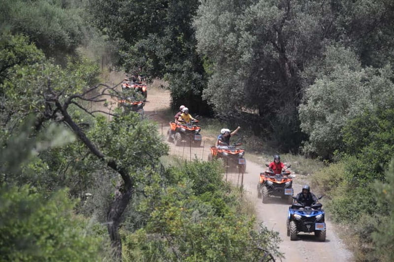 Rethymno Bali & Panormo:Quad Safari & visit Cave 57km 4hours - From Bali to Crete’s back roads