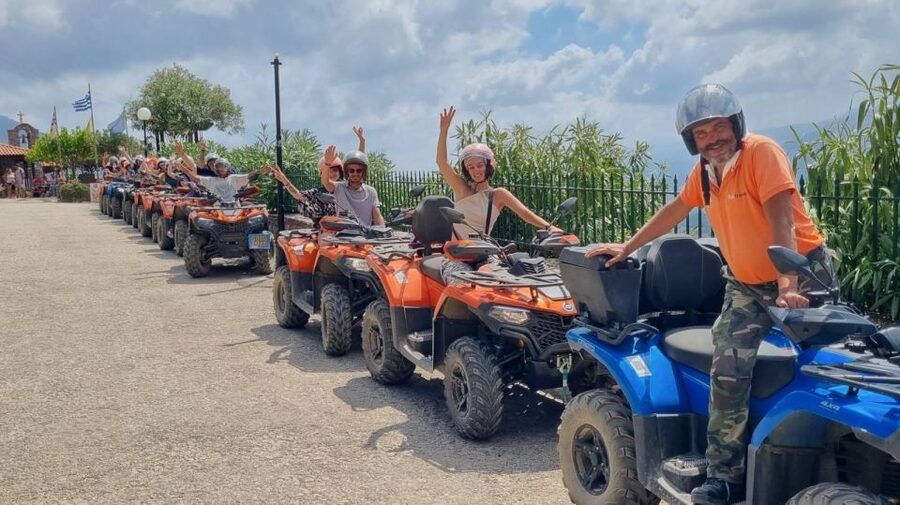 Rethymno Bali & Panormo:Quad Safari & visit Cave 57km 4hours - What is included for $100