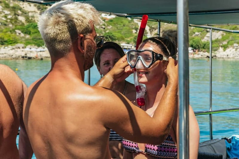Rhodes: Anthony Quinn, Ladiko and Caves All-Inclusive Cruise - The Aphrodite experience between stops