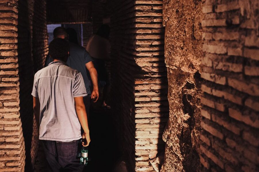 Rome: Appian Way, Aqueducts, and Catacombs Tour - Entering San Sebastiano or Domitilla at day’s end