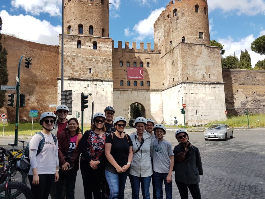 Rome: Appian Way Aqueducts Bike Tour (UPG Catacombs & Lunch) - Villas, tombs, and the final Roman monuments