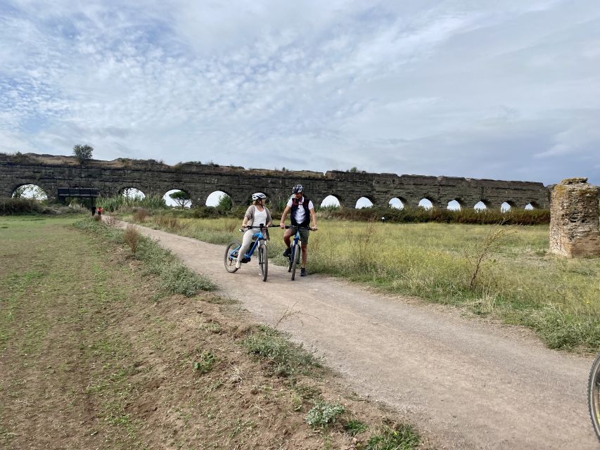 Rome: Appian Way & Aqueducts E-Bike Tour (Catacombs & Food) - Catacombs of San Callixtus or San Sebastiano