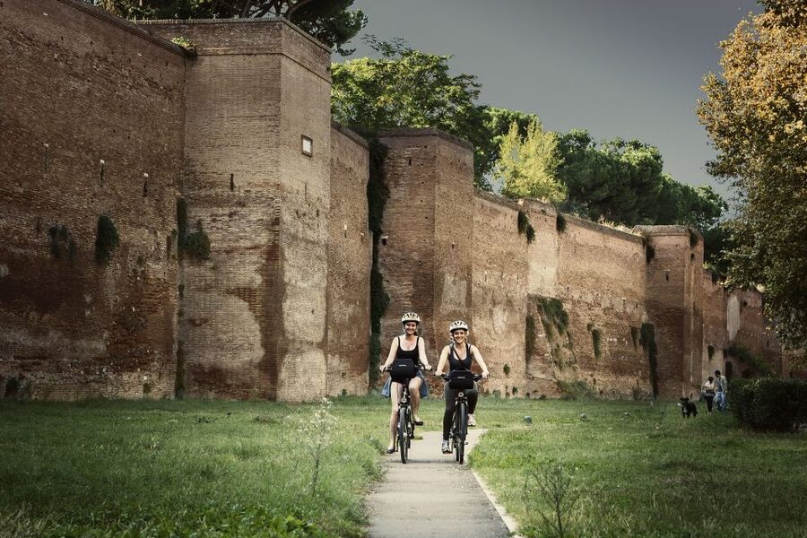 Rome: Appian Way, Catacombs, & Roman Aqueducts E-bike Tour - The Roman Aqueducts: the visual high point
