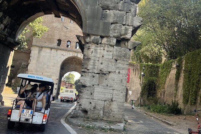 Rome Catacomb & Appian Way Small-Group Tour by Golf Cart - Starting in Monti and heading toward the Appian Way