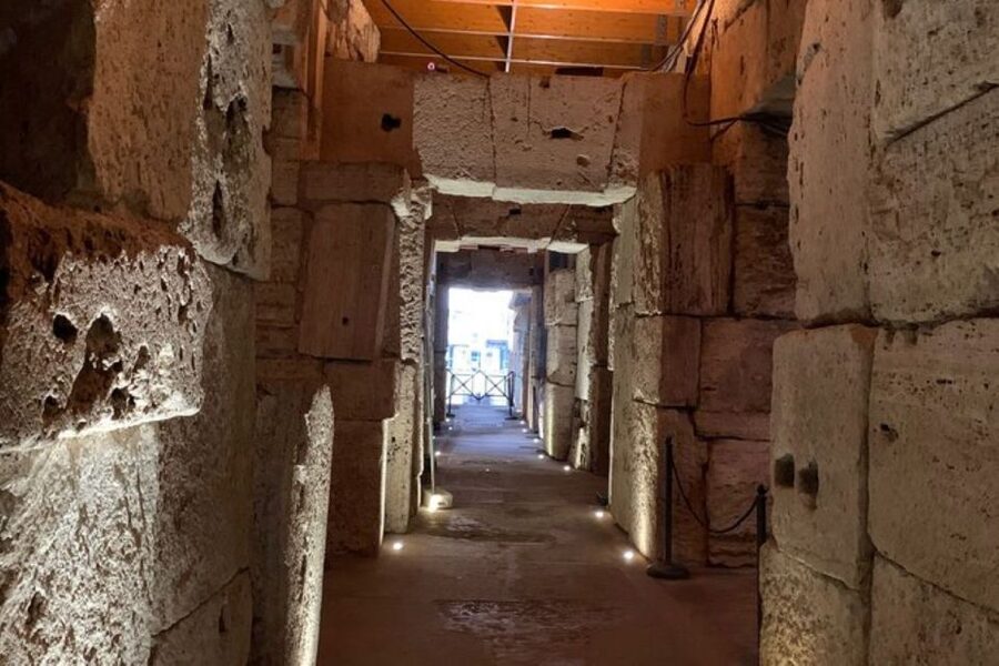 Rome: Colosseum Tour with Underground and Arena Floor Access - Entering through the separate Colosseum entrance