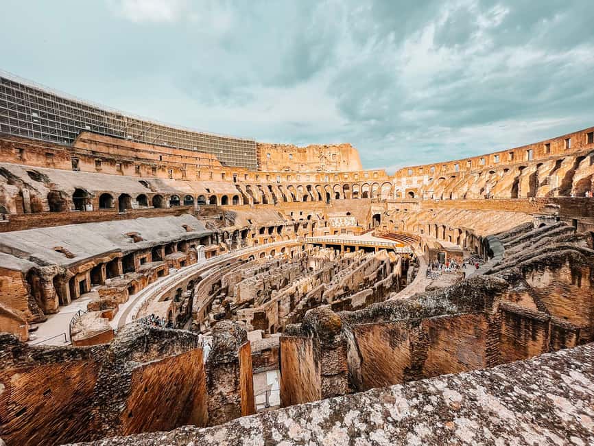Rome: Colosseum Underground and Arena Tour - Timing, walking, and practical limits