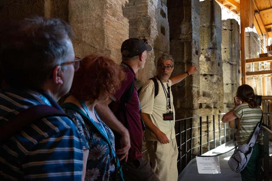 Rome: Colosseum Underground Experience, with Roman Forum - Entering the Colosseum through the Gladiators’ Gate