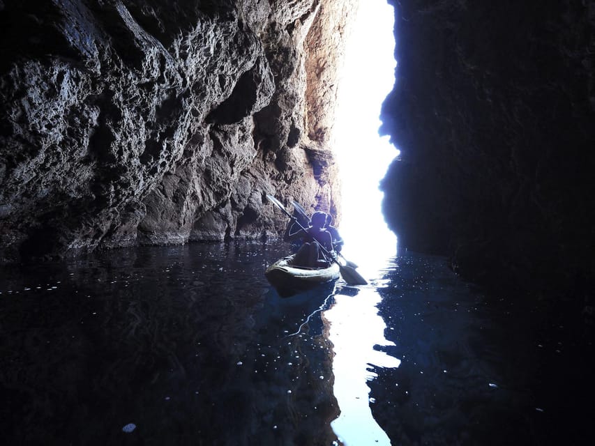 Sant Elm: Guided kayak tour to Cala en Tío with caves - Key points to know before booking